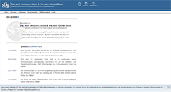 Desktop Screenshot of praxis-booz.de